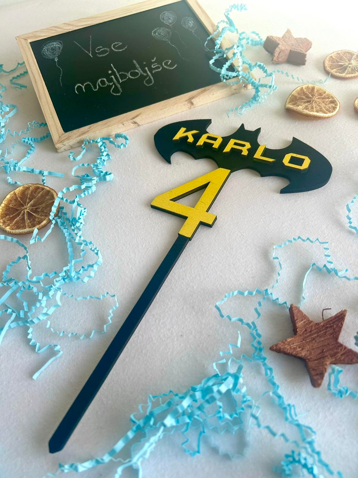 Topper za torto Batman