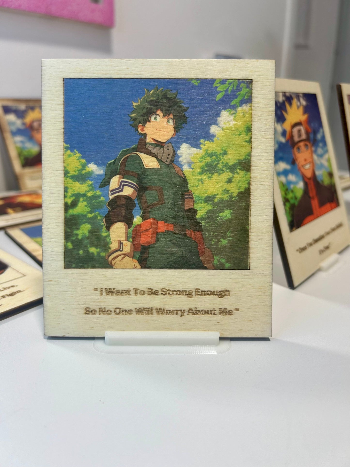 lesene polaroid slike Risani junaki "samurai"