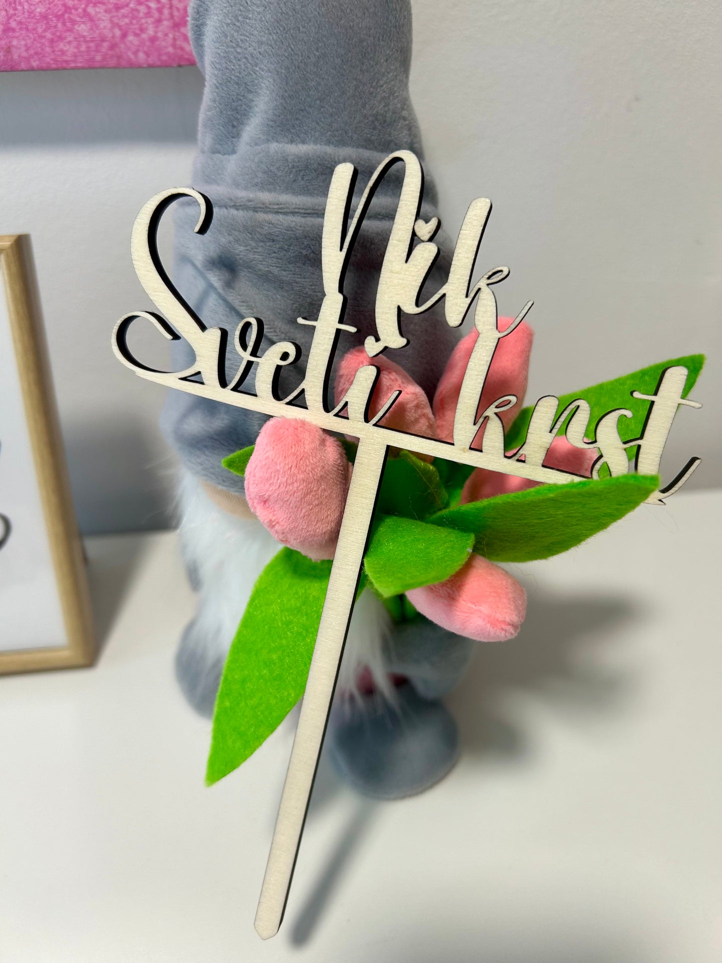 Topper za krstno torto