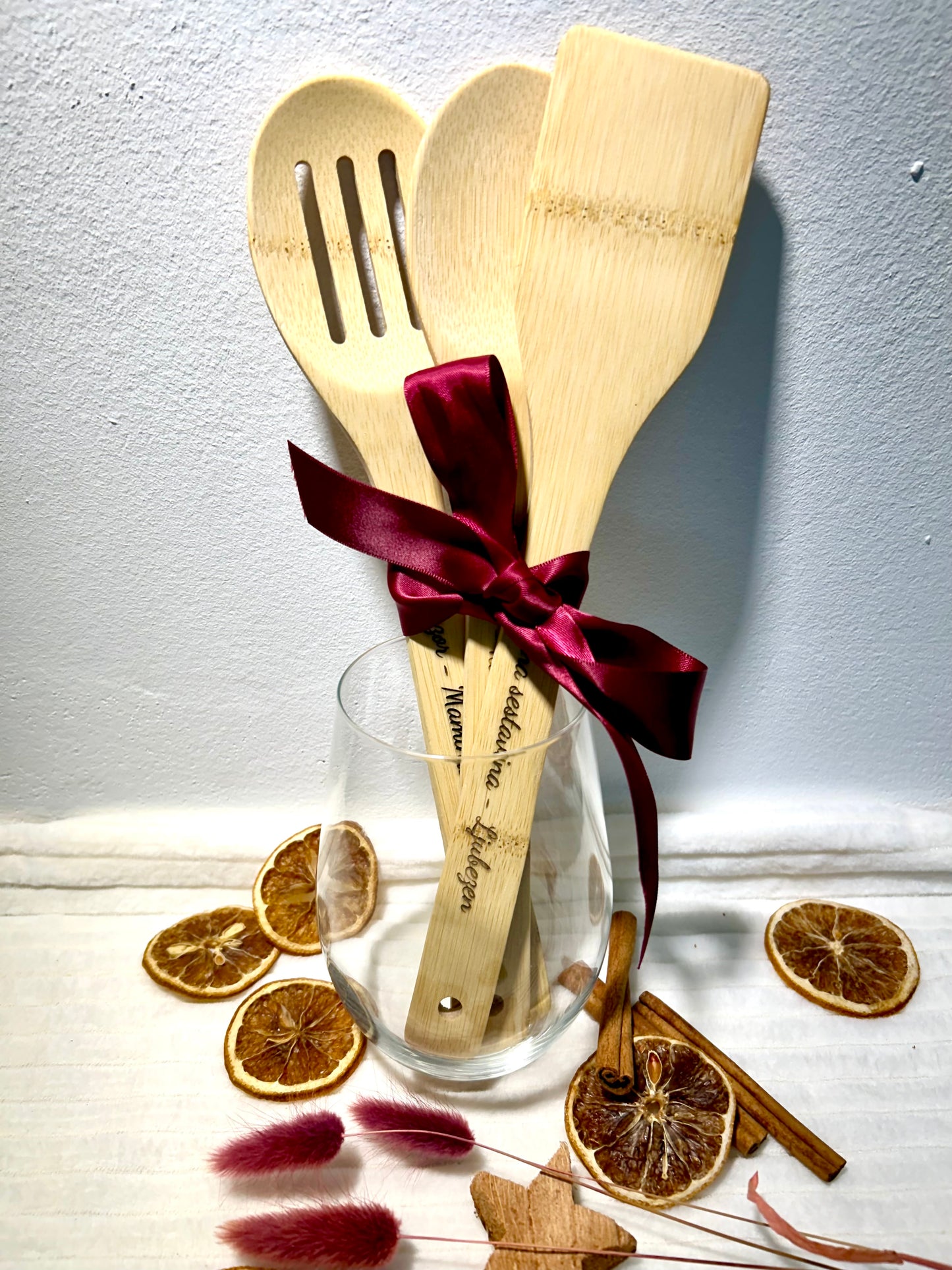 Set kuhalnic iz bambusa