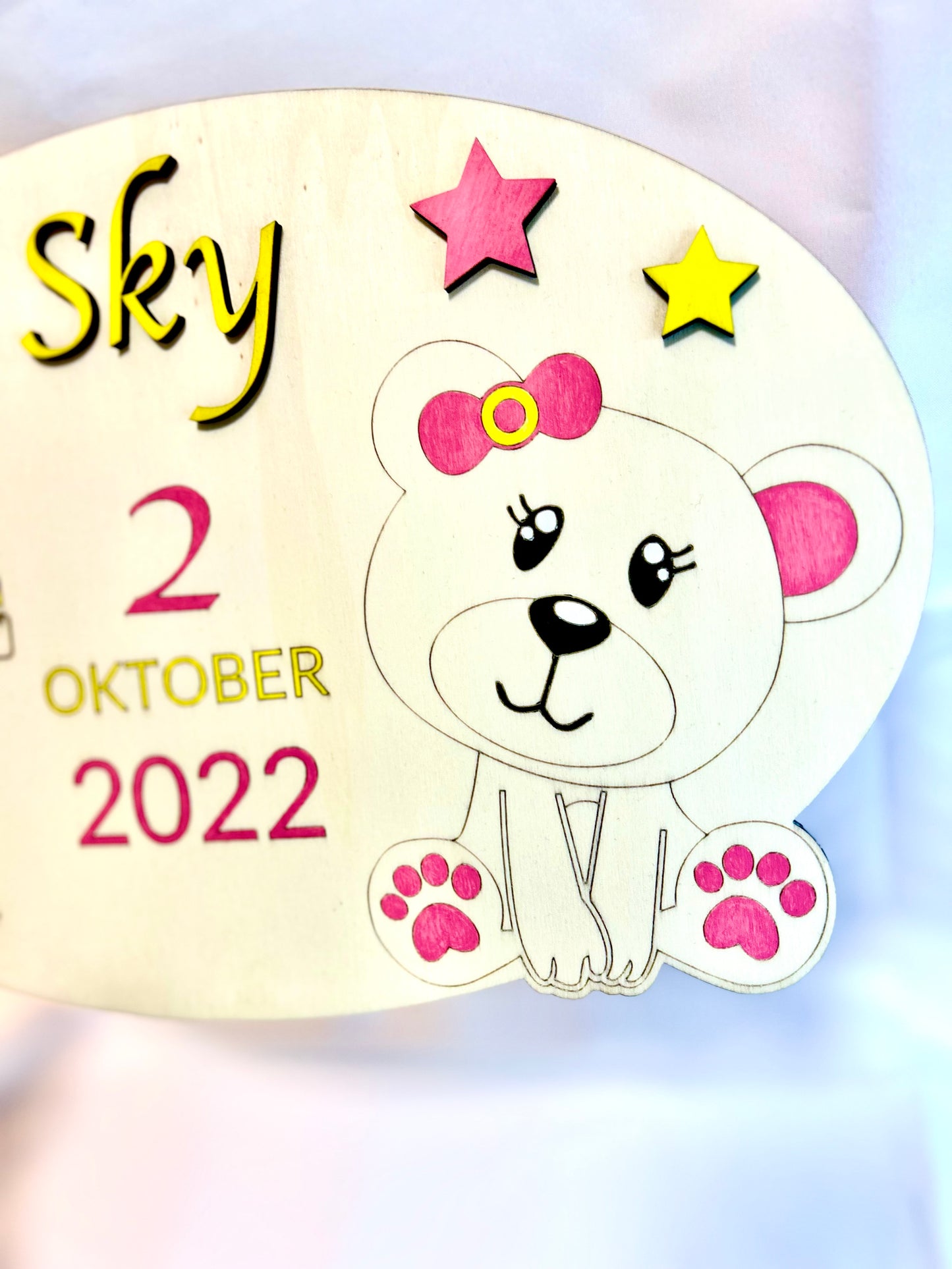 Znak ob rojstvu Tablica