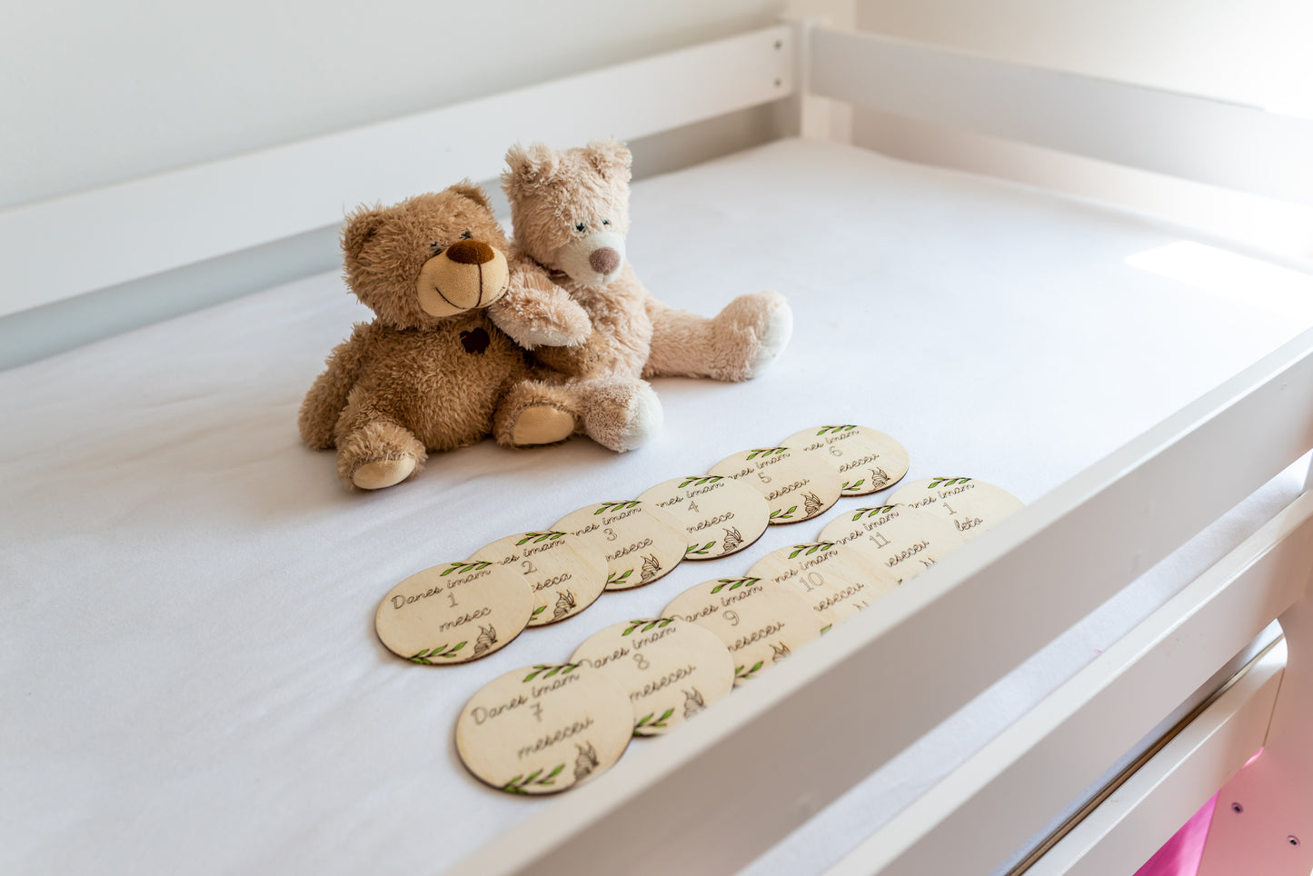 Leseni mejniki 12kos