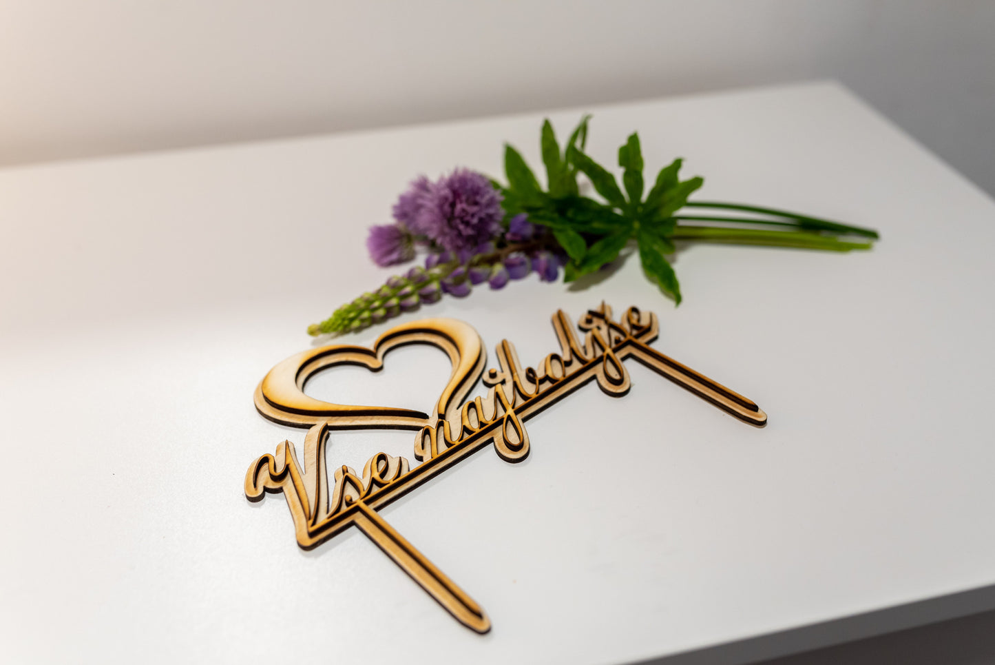 Topper za torto vse najboljše